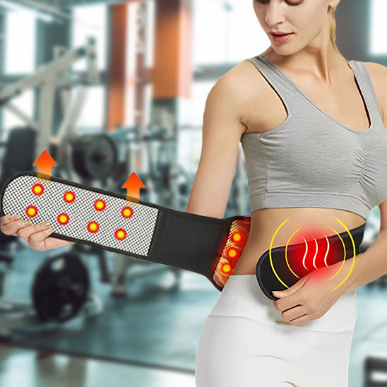 Ceinture Lombaire Chauffante Magnétique – Soulagement Durable des Douleurs du Bas du Dos