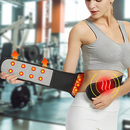 Ceinture Lombaire Chauffante Magnétique – Soulagement Durable des Douleurs du Bas du Dos
