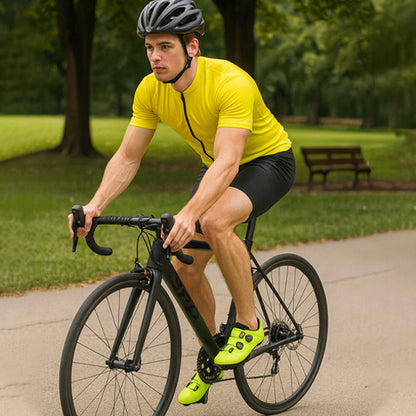 Chaussures Vélo Route SPD Vertes ou Rouges – Légères & Aérées