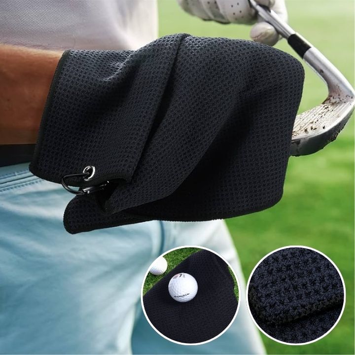 Equipement golf - serviette de Golf en coton