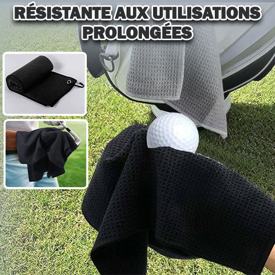 Equipement golf - serviette de Golf en coton