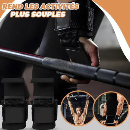FITHOOK PLUS™ | Crochets de Levage de poids pour Musculation