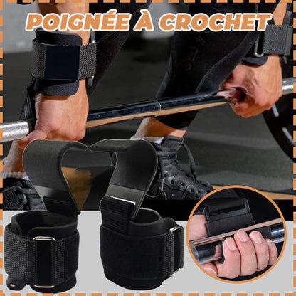 FITHOOK PLUS™ | Crochets de Levage de poids pour Musculation