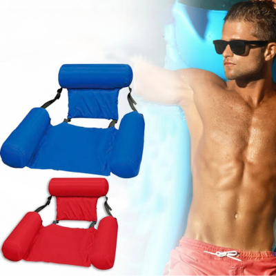 Fauteuil Flottant Piscine - Bleu Marine