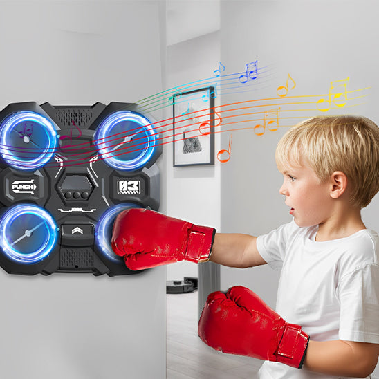 MACHINE DE BOXE MUSICALE pour Enfants et Adolescents