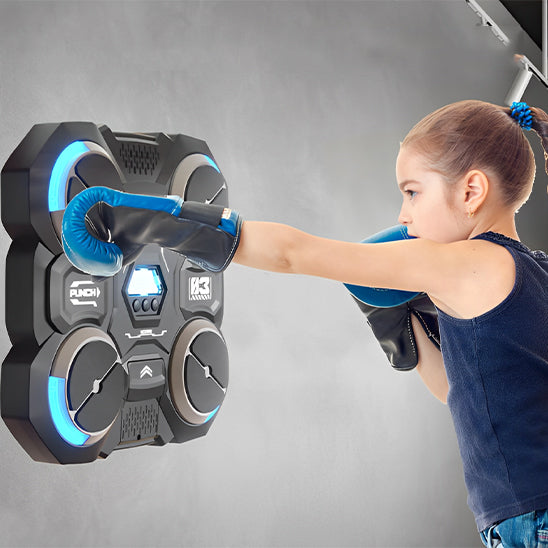 MACHINE DE BOXE MUSICALE pour Enfants et Adolescents