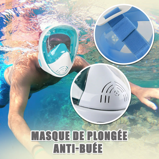 CLEARVUE MASK™| Masque de plongée anti-buée performant