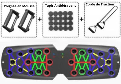 PUSHUP BOARD™ | Planche de Pompes