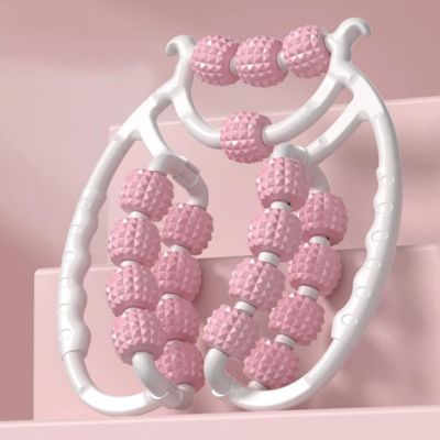 MASSEUR ANTI-CELLULITE ROSE | ROULEAU DE MASSAGE™