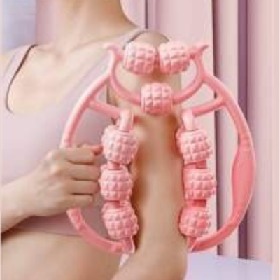 MASSEUR ANTI-CELLULITE ROSE | ROULEAU DE MASSAGE™