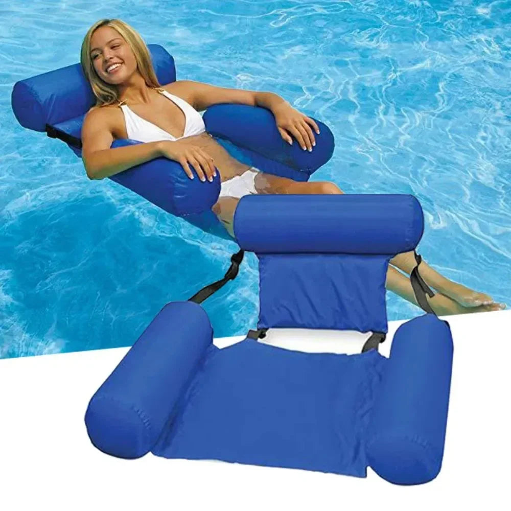 Fauteuil Flottant Piscine - Bleu Marine