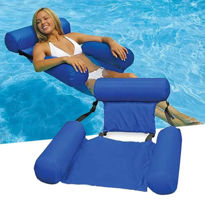 Fauteuil Flottant Piscine - Bleu Marine