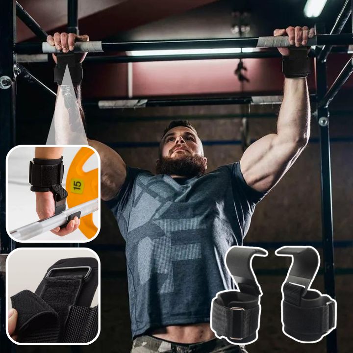 FITHOOK PLUS™ | Crochets de Levage de poids pour Musculation