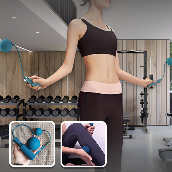 Corde à Sauter Sans Fil - Bleue