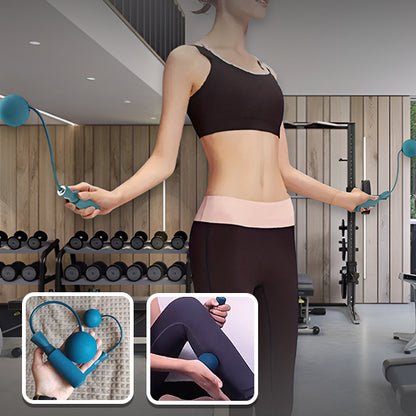 Corde à Sauter Sans Fil - Bleue