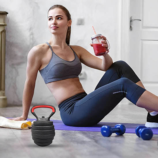 HALTERE REGLABLE - POIGNÉE ERGONOMIQUE