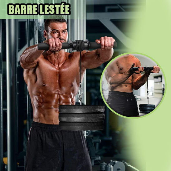 LIFTEASE BAR™ | Barre Lestée spéciale Musculation des Bras