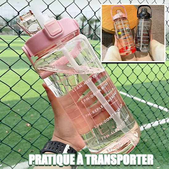 WATER BOTTLE™ |  Bouteille d'Eau Portable de 2 Litres