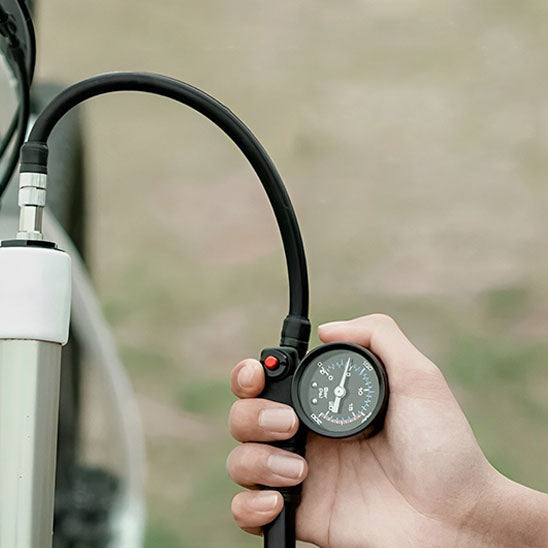 Pompe à vélo haute performance pour cyclistes exigeants