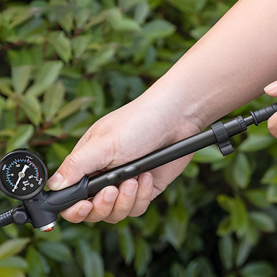 Pompe à vélo haute performance pour cyclistes exigeants
